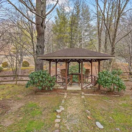 Rustic Mountain Cabin On River With Fireplace Blowing Rock Exterior photo