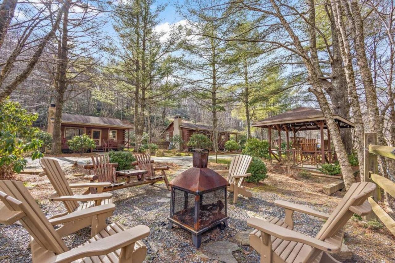 Rustic Mountain Cabin On River With Fireplace Blowing Rock Exterior photo